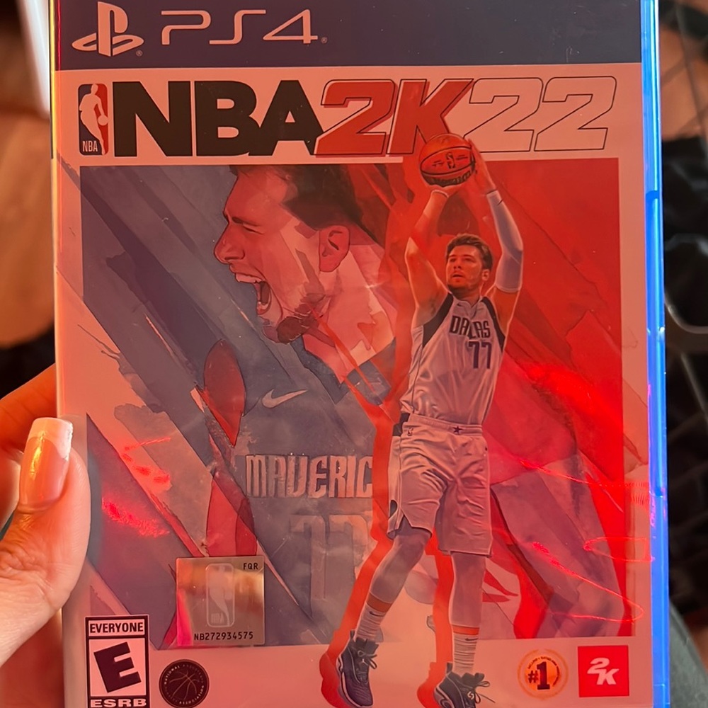 NBA 2k22 Ps4 CD, never used